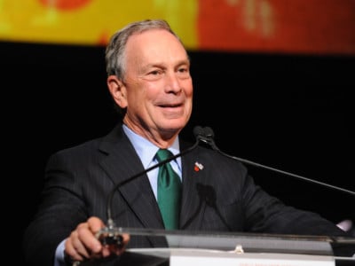Mayor Michael Bloomberg speaks at the FUV Gala. Gotham Hall, May 5, 2010.