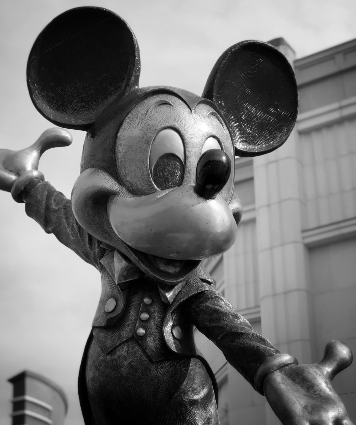 Mickey Mouse statue