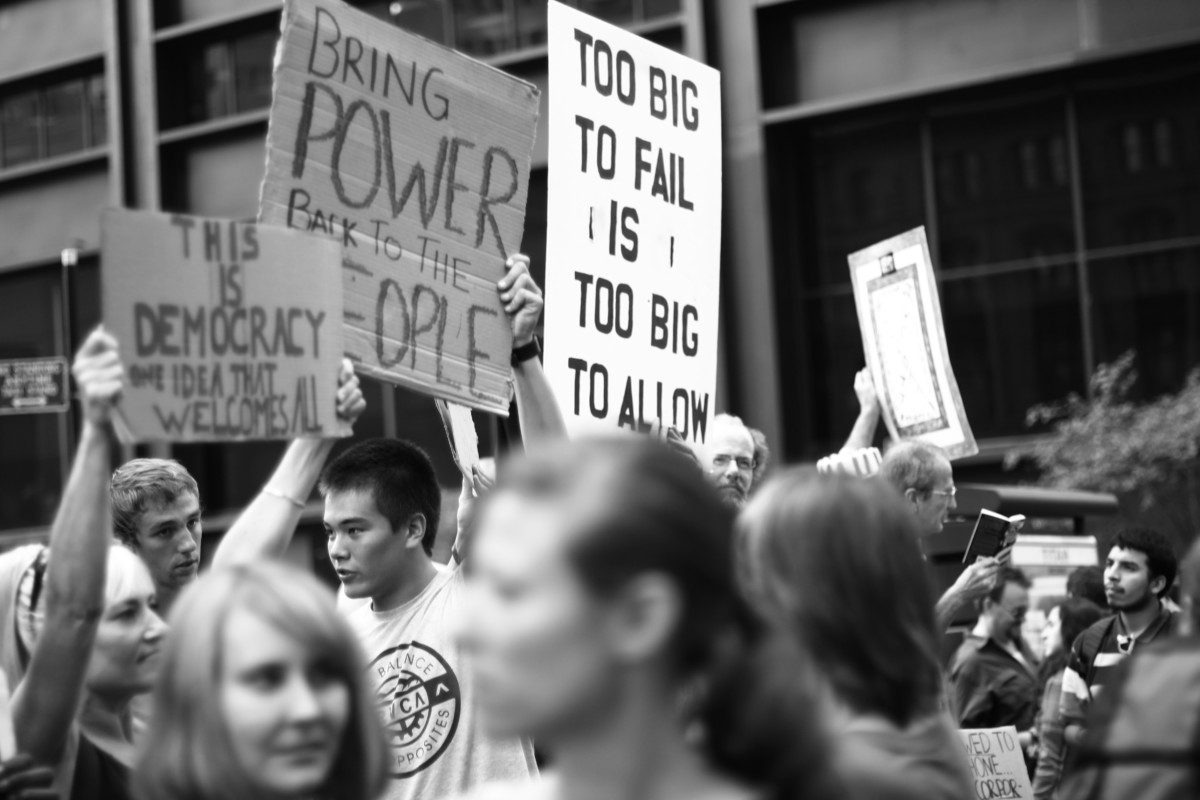 Occupy Wall Street, Liberty Park, New York, October 10, 2011.