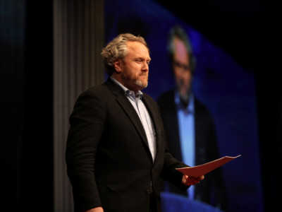 Andrew Breitbart speaks at the 2012 CPAC in Washington, DC.