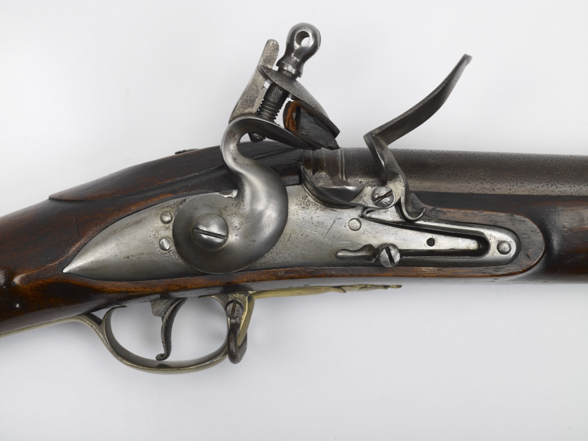 Brown Bess flintlock Musket, circa 1790 - detail
