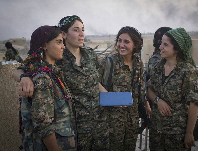 Women. Life. Freedom. Female fighters of Kurdistan