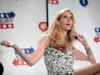 Right-wing commentator Ann Coulter speaks in Pasadena, California, on June 25, 2016.