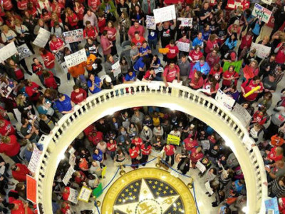 Teachers in Revolt: Meet the Educators in Kentucky and Oklahoma Walking Out Over School Funding