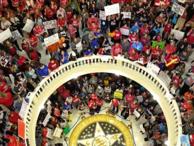 Teachers in Revolt: Meet the Educators in Kentucky and Oklahoma Walking Out Over School Funding