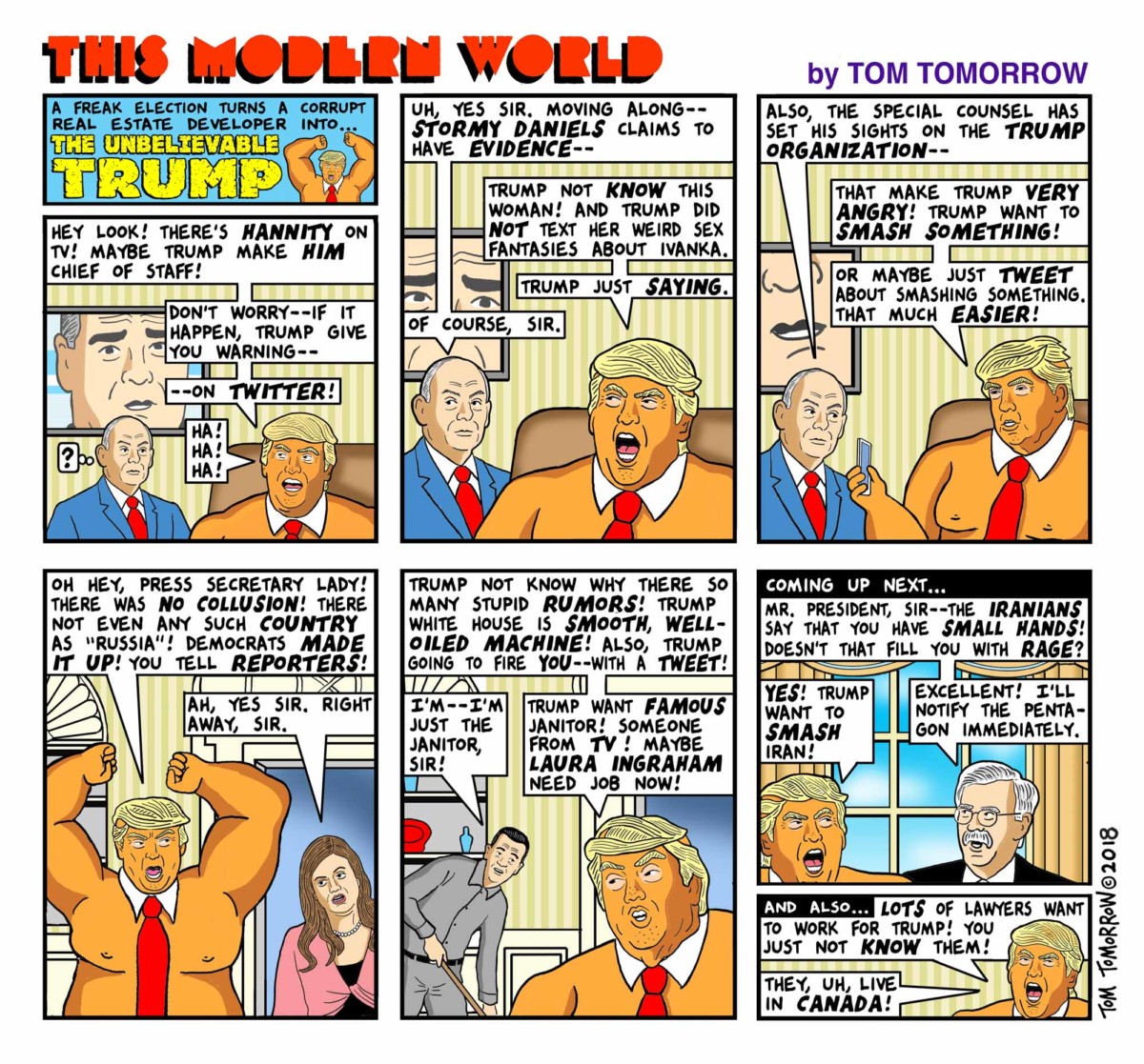 This Modern World by Tom Tomorrow - The Unbelievable Trump