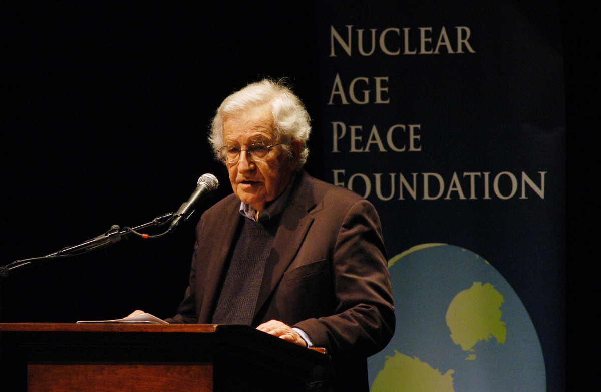 Noam Chomsky.