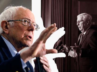 Sen. Bernie Sanders and Sen. Mitch McConnell