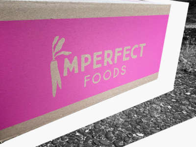 Imperfect Foods cardboard box