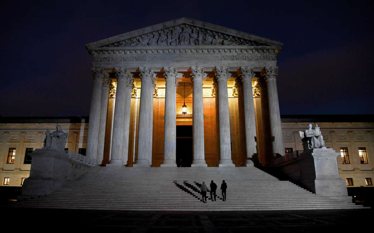 The Supreme Court building is seen on January 27, 2017.