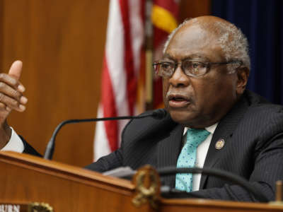 House Oversight and Reform Subcommittee Chairman James Clyburn speaks at a hearing on September 1, 2020, on Capitol Hill in Washington, D.C.