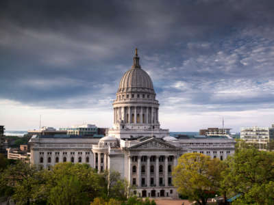 The Wisconsin State Capital in Madison.