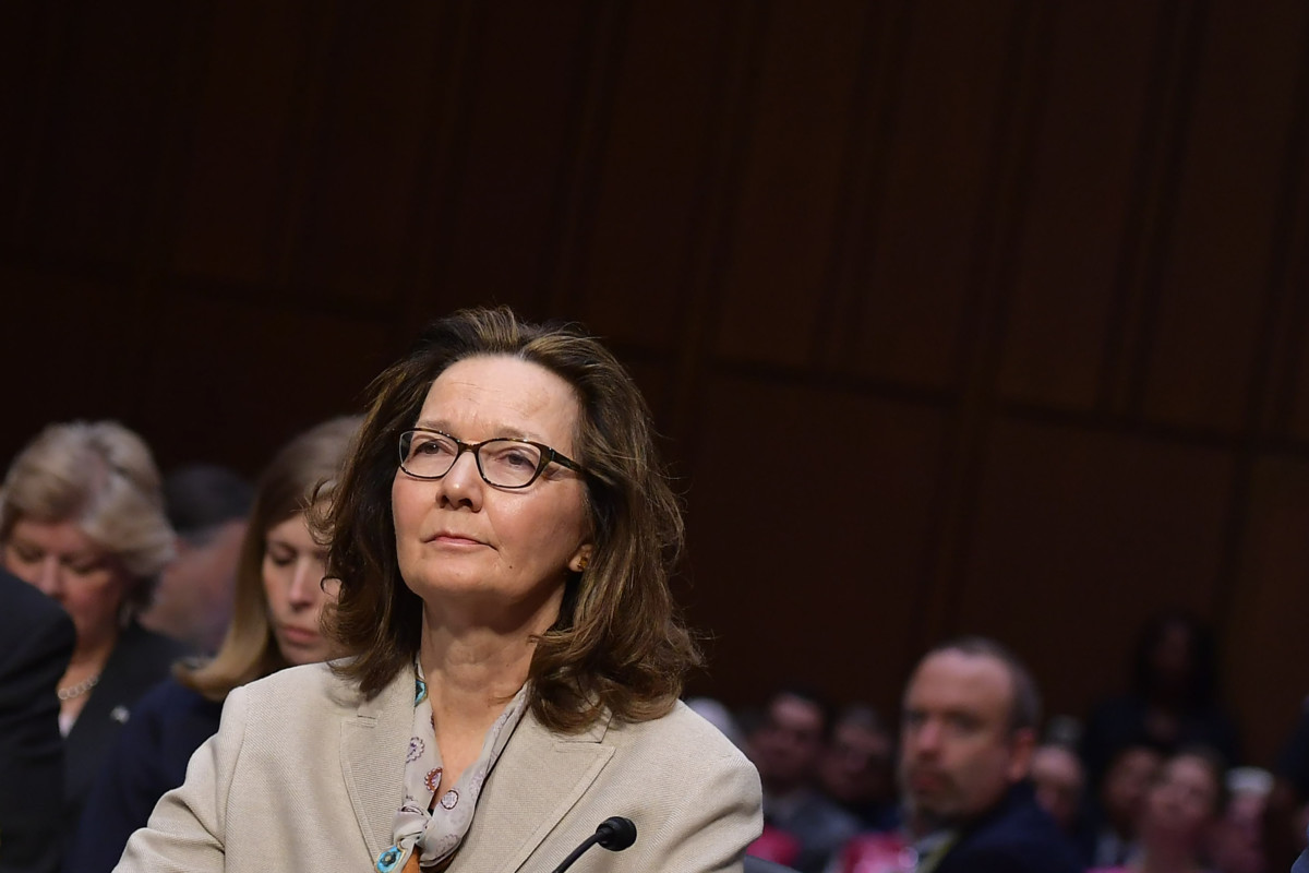 Gina Haspel arrives to testify before the Senate Intelligence Committee on her nomination to be the next CIA director in the Hart Senate Office Building on Capitol Hill in Washington, DC on May 9, 2018.