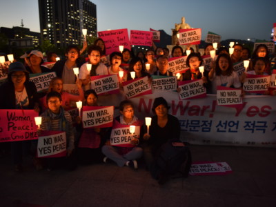 Women representing South Korea and more than 16 other countries gathered this week in Seoul for the #WomenPeaceKorea symposium and Women's DMZ walk.