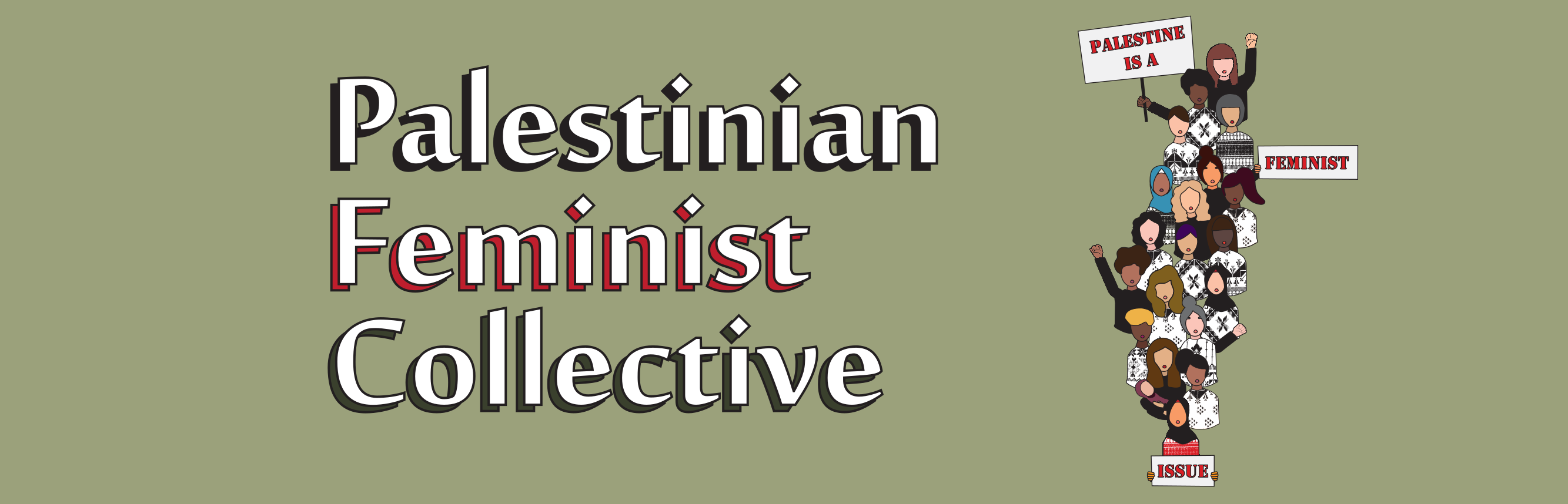 Palestinian Feminist Collective banner