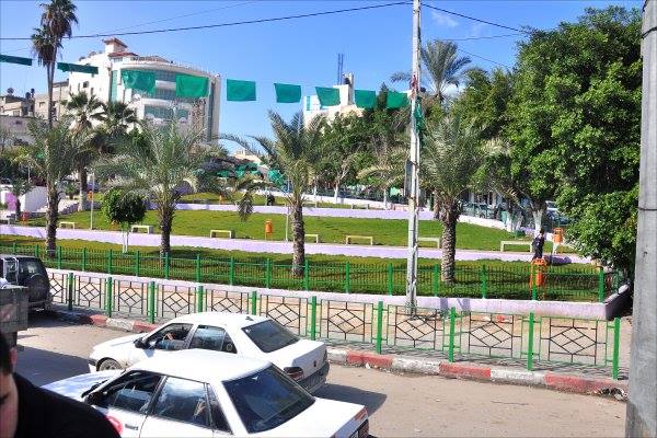 Shuja'ya Park, before the 2014 summer war (Photo by Abo Alyan)