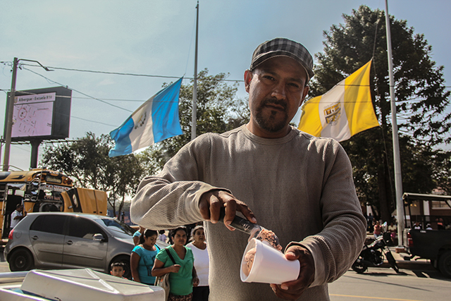 Rocael Martinez sold ice cream to children in the village for years. (Photo: Juan Haro)