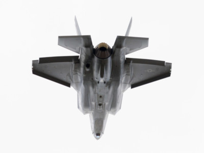 A Lockheed Martin F-35 Lightning jet.