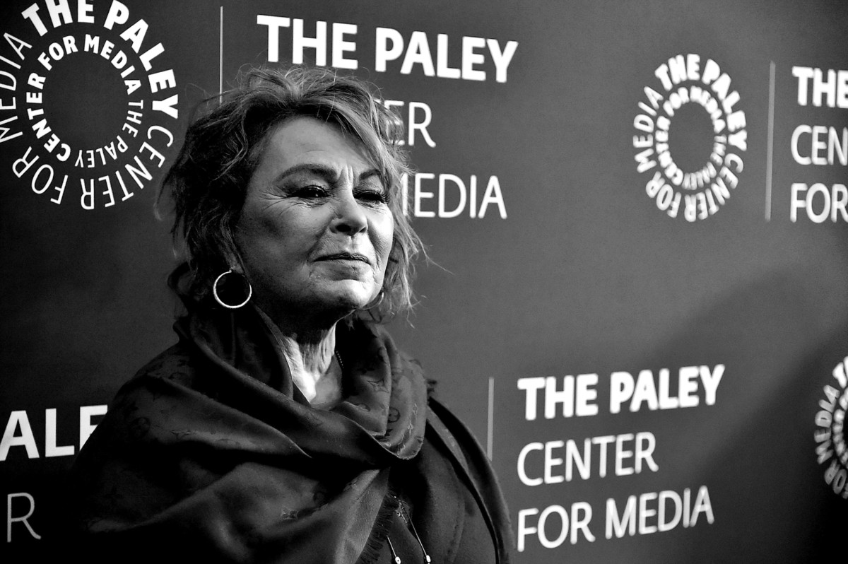 Actress Roseanne Barr at The Paley Center for Media on March 26, 2018, in New York City.
