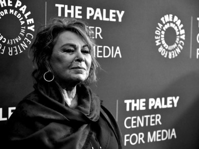 Actress Roseanne Barr at The Paley Center for Media on March 26, 2018, in New York City.