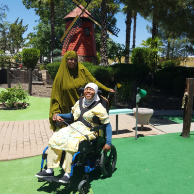 Bev Baker-Ajene was frustrated trying to acquire an appropriate wheelchair and shower chair for her teenage daughter, Savitri, who has cerebral palsy, spastic quadriplegia and epilepsy.