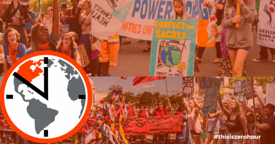 Zero Hour organizers describe the July 21, 2018 march as the largest youth POC-led climate mobilization in US history