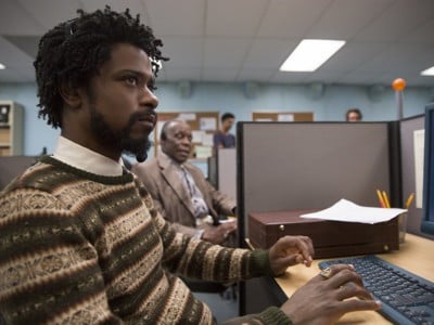 Danny Glover and Lakeith Stanfield in Sorry to Bother You.