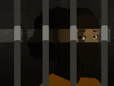 Woman in prison