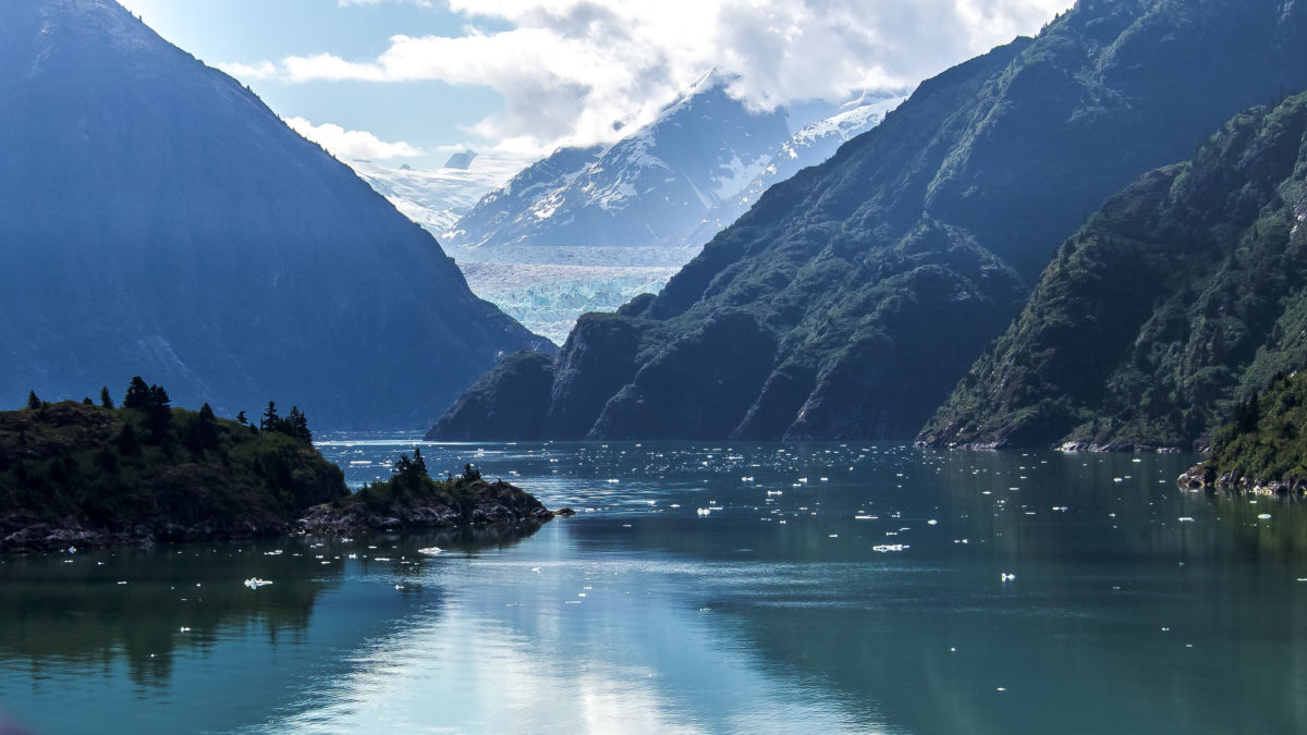 Tracy Arm Fjord, Alaska.