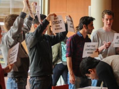 Grinnell student workers represented themselves at the National Labor Relations Board and beat efforts by university administrators and lawyers from Iowa's largest law firm to thwart the expansion of their union.
