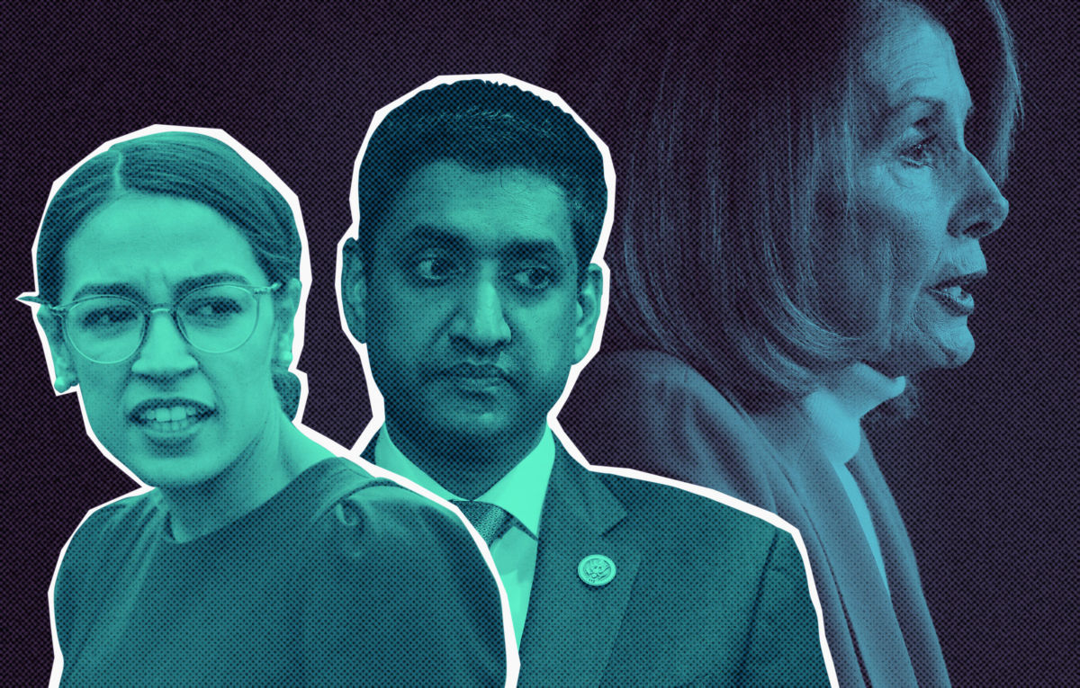 Progressive Democrats, such as Alexandria Ocasio-Cortez and Ro Khanna, announced their opposition to Pelosi's proposed legislative rules.