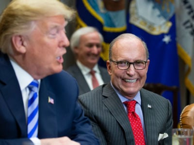 Director of National Economic Council Larry Kudlow has signaled that the White House will request at least 5 percent cuts in domestic spending across the board in its 2020 budget proposal.