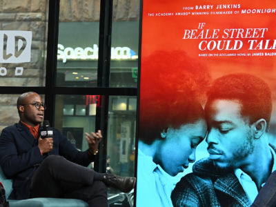 Director Barry Jenkins attends a Build Series event to discuss his romantic drama film If Beale Street Could Talk at the Build Studio in New York City on November 28, 2018.