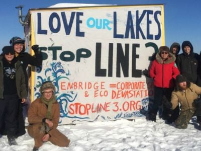 Concerned about massive anti-pipeline protests like those seen in North Dakota in 2016, Minnesota law enforcement is keeping tabs on opponents of the Line 3 tar sands project.