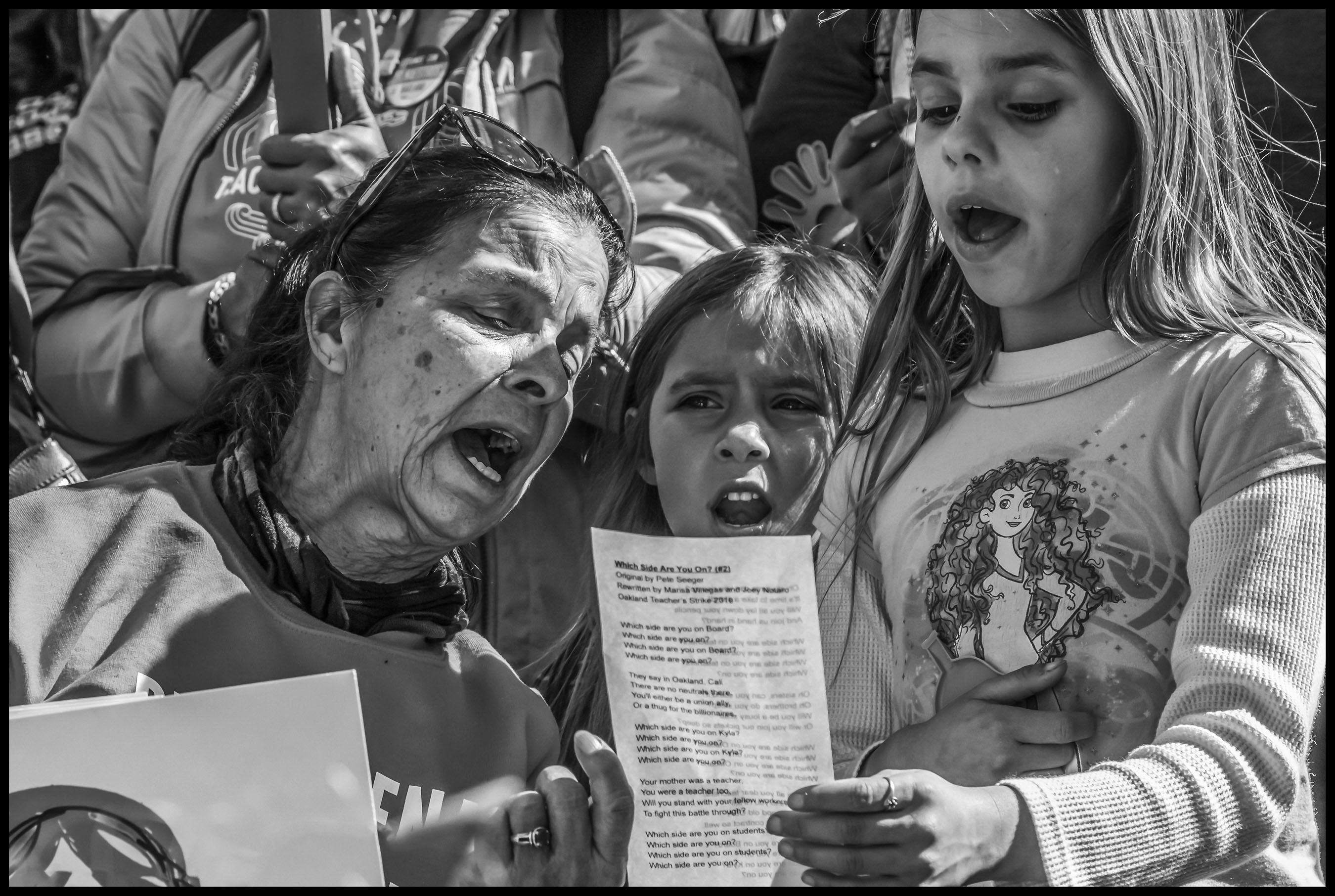 Teachers Strike and March with Students in Oakland