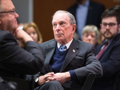 Michael Bloomberg is an unapologetic advocate of fracking and natural gas who has huge investments in fossil fuels.