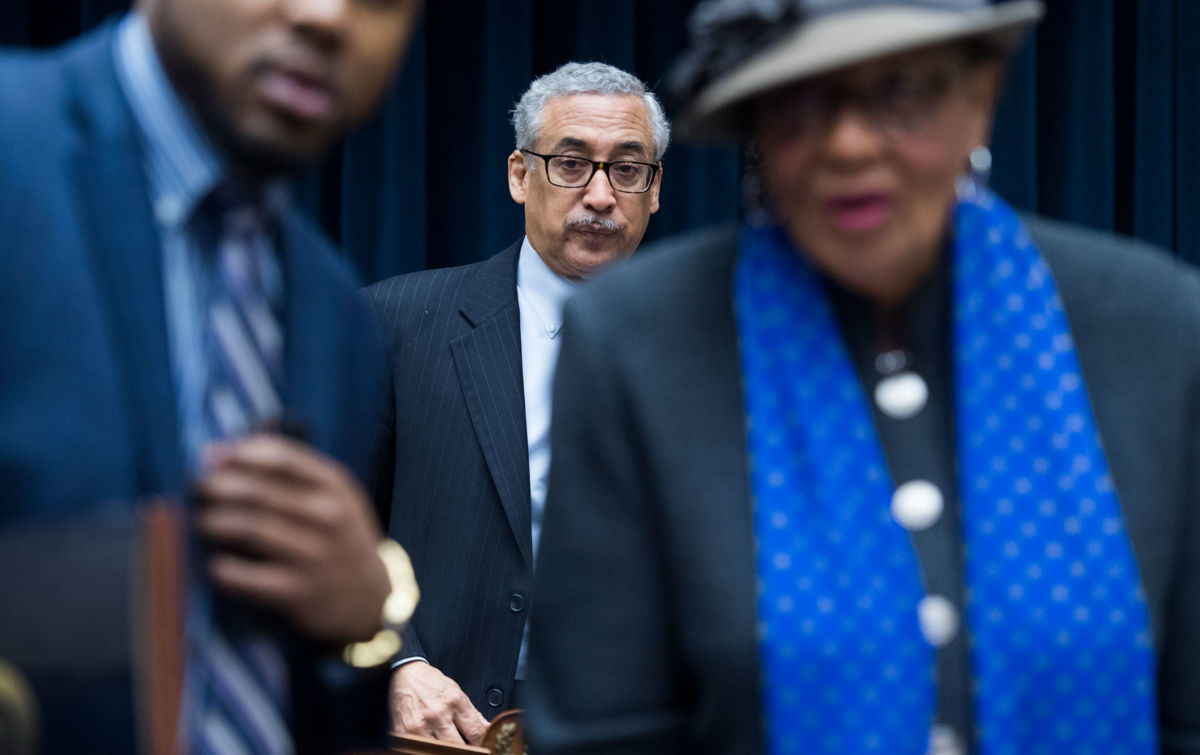 Chairman Bobby Scott, D-Va., conducts a House Education and Labor Committee hearing in Rayburn Building titled "Underpaid Teachers and Crumbling Schools: How Underfunding Public Education Shortchanges America's Students," on Tuesday, February 12, 2019.