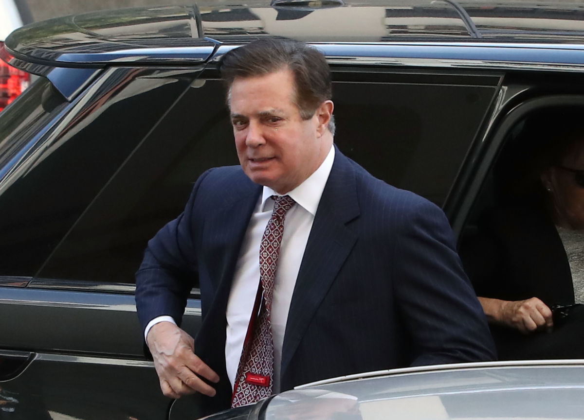 Former Trump campaign manager Paul Manafort arrives at the E. Barrett Prettyman U.S. Courthouse for a hearing on June 15, 2018, in Washington, D.C.