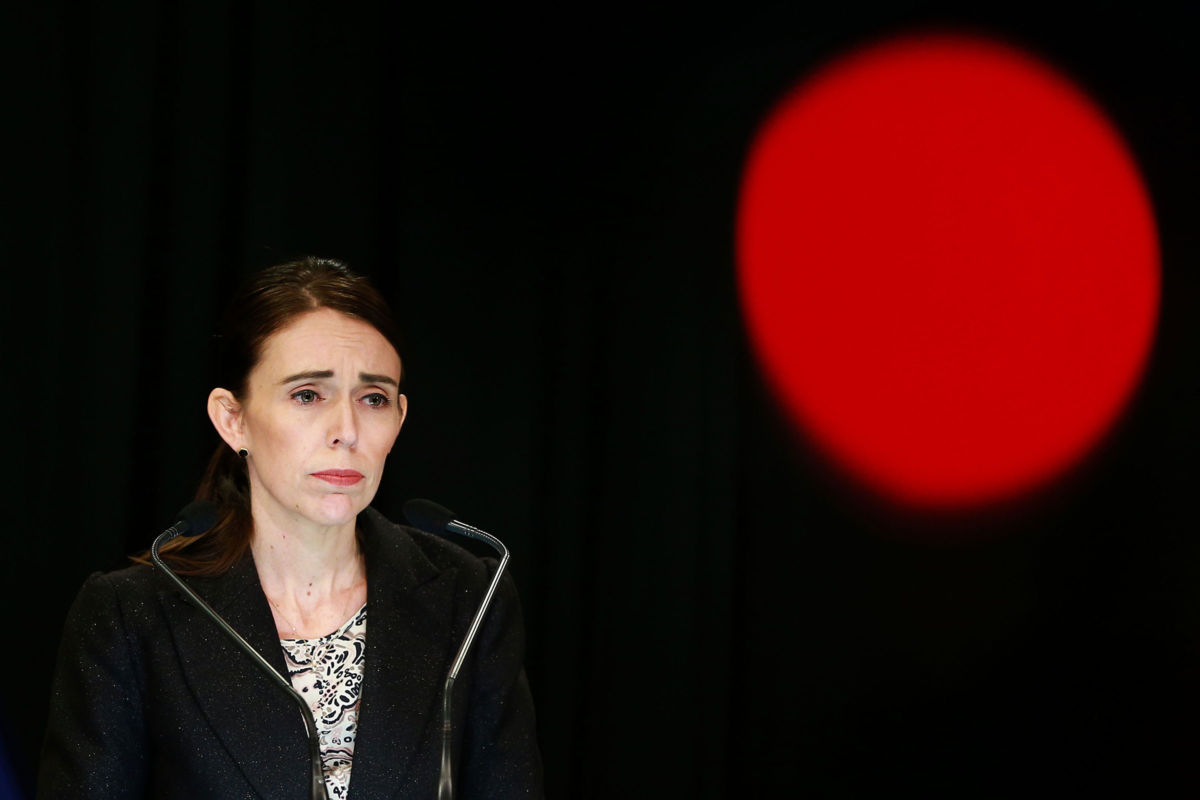 Prime Minister Jacinda Ardern speaks to media during a press conference at Parliament on March 21, 2019, in Wellington, New Zealand.