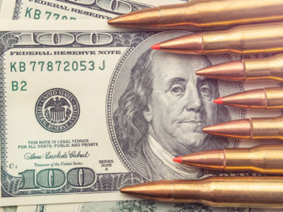 A coalition of activists are challenging the financial industry's ties to the gun industry and its support.