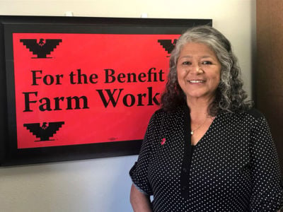 UFW President Teresa Romero is pushing to allow immigrant farmworkers to permanently remain in the U.S.