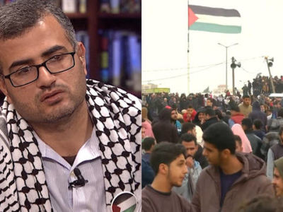 Palestinian Peace Activist Speaks Out on Israeli Attacks on Gaza