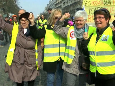 France’s Yellow Vest Revolt Against Macron and Elites Reaches 20 Weeks