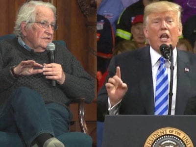 Chomsky: By Focusing on Russia, Democrats Handed Trump a “Huge Gift”