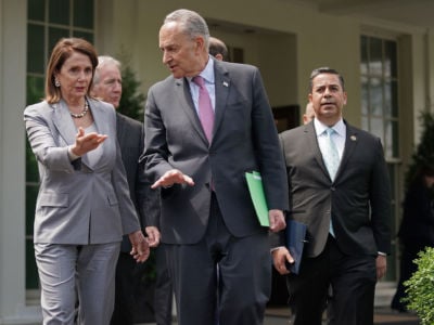 Nancy Pelosi and Chuck Schumer want to make a $2 trillion deal with Donald Trump. Forget that and impeach him now.
