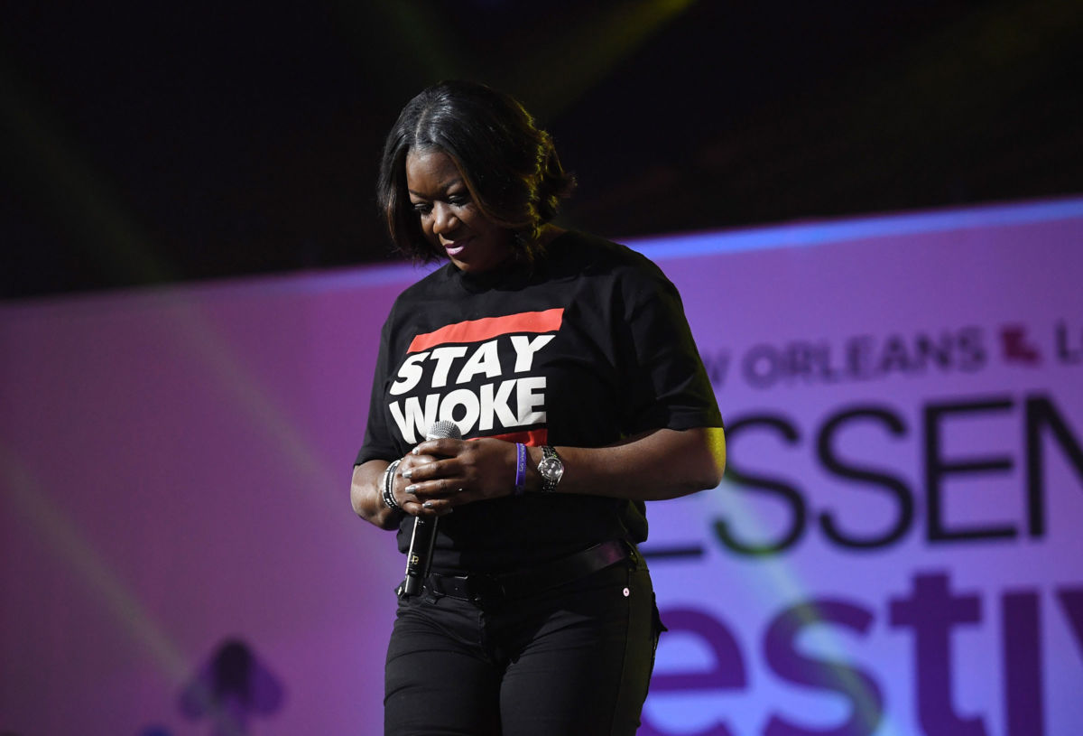 Sybrina Fulton, mother of Trayvon Martin, speaks onstage at the 2017 ESSENCE Festival at Ernest N. Morial Convention Center on June 30, 2017, in New Orleans, Louisiana.