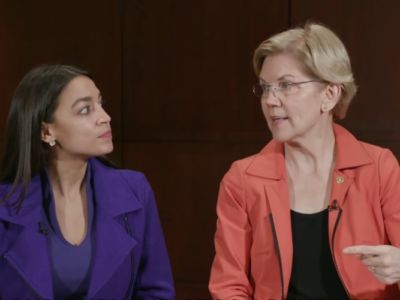 Rep. Alexandria Ocasio-Cortez and Sen. Elizabeth Warren sent a letter to Treasury Secretary Steve Mnuchin about his involvement with Sears, a financially troubled American retailer.