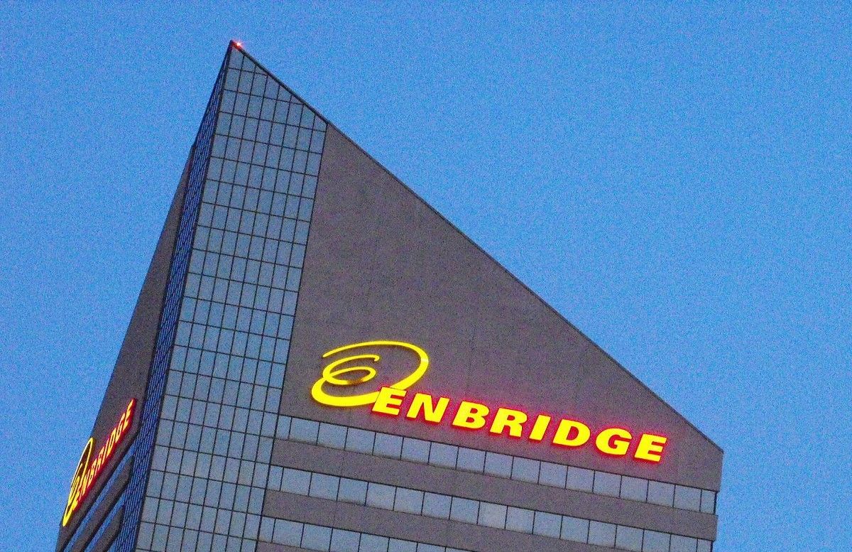 The Enbridge Building in Edmonton, capital of Alberta, Canada.