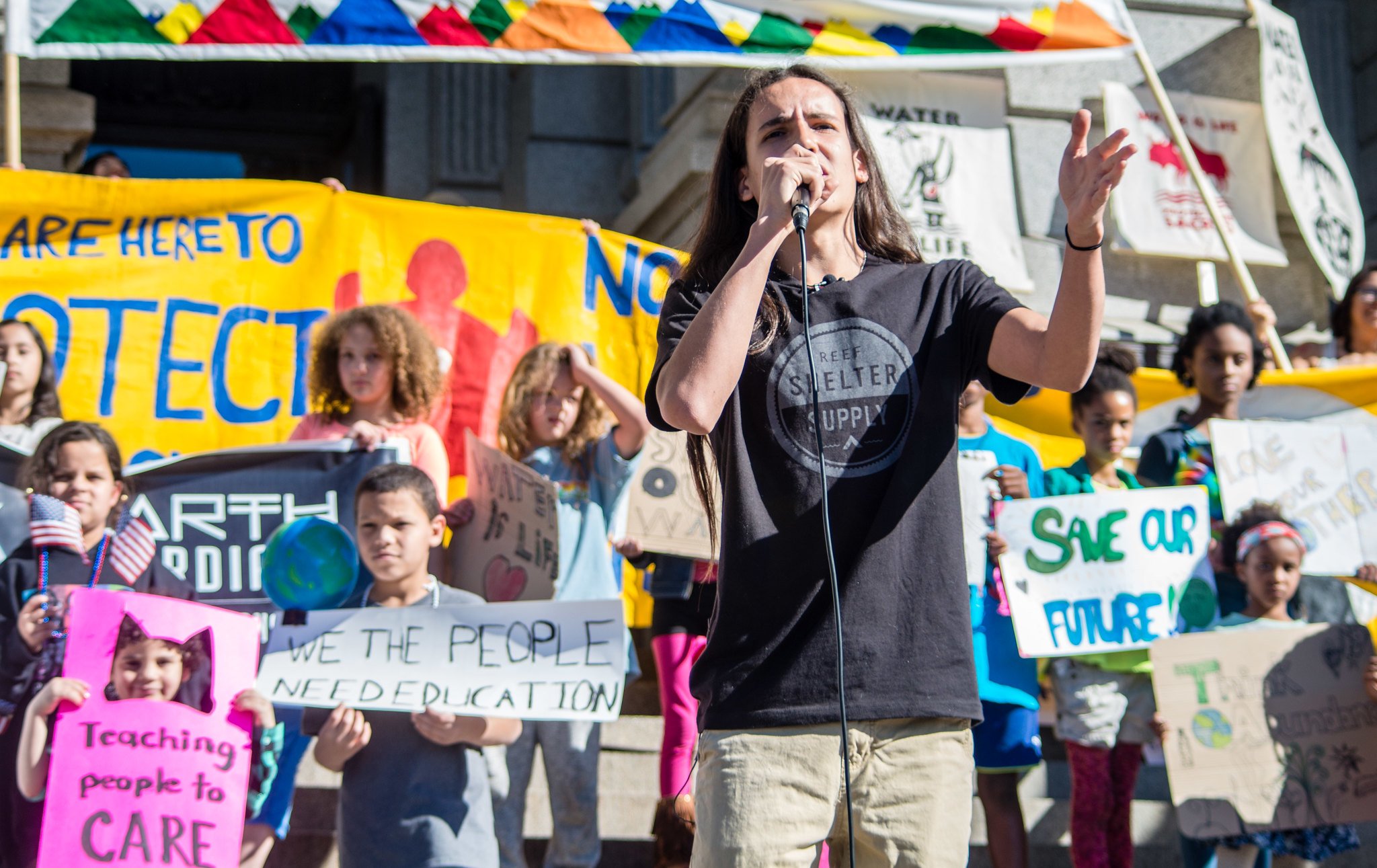 A 2017 Youth v Gov rally