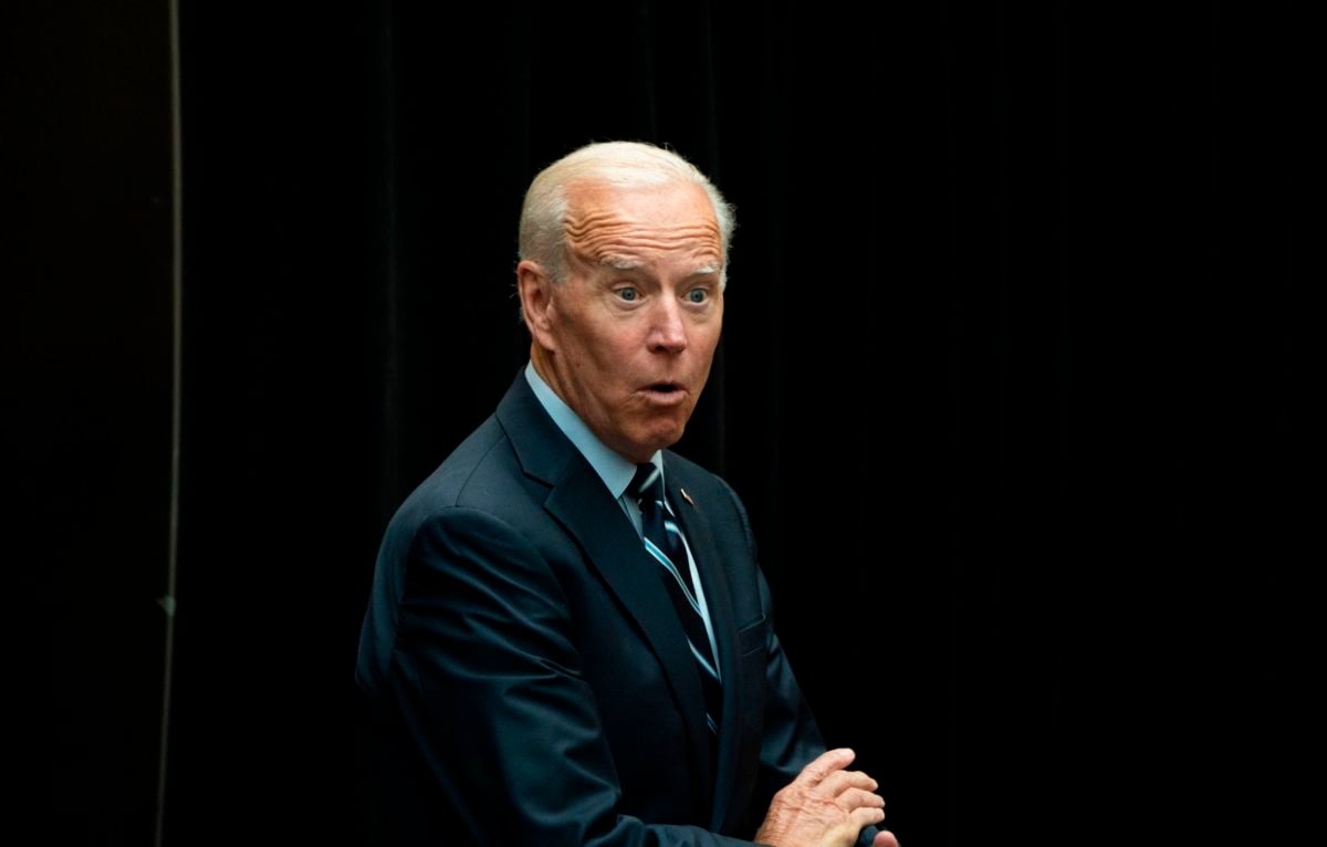 Joseph R. Biden looks surprised at something out of frame, joe biden